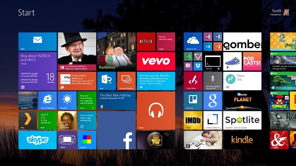 Run more apps and show more tiles on your Surface 2 or highdpi Windows